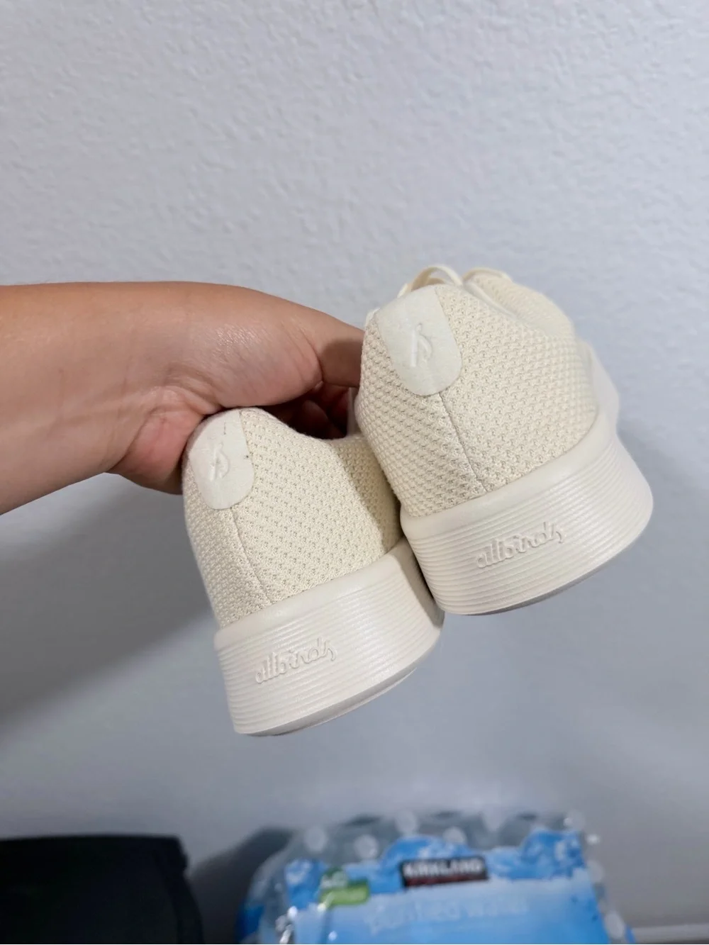 All birds Casual Knit Low-Top Sneaker in Cream